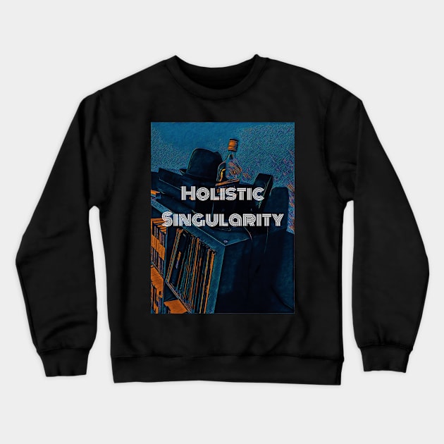 Holistic Singularity Art Crewneck Sweatshirt by tagheue